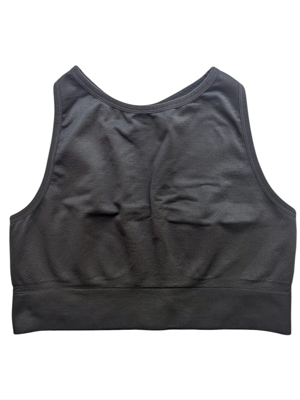 Knix High Neck Seamless Racerback Sports Bra Crop Top